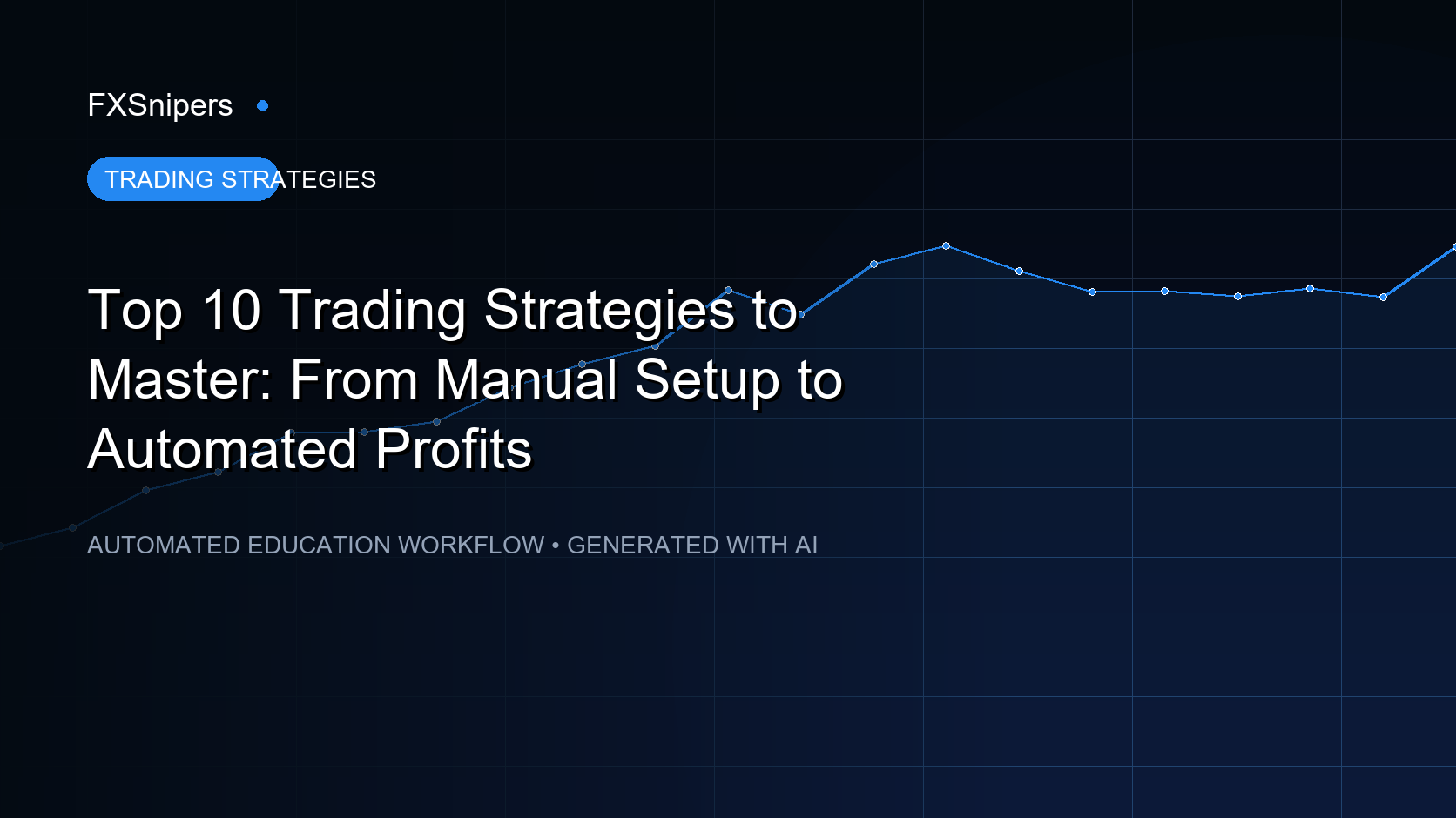 Top 10 Trading Strategies to Master: From Manual Setup to Automated Profits