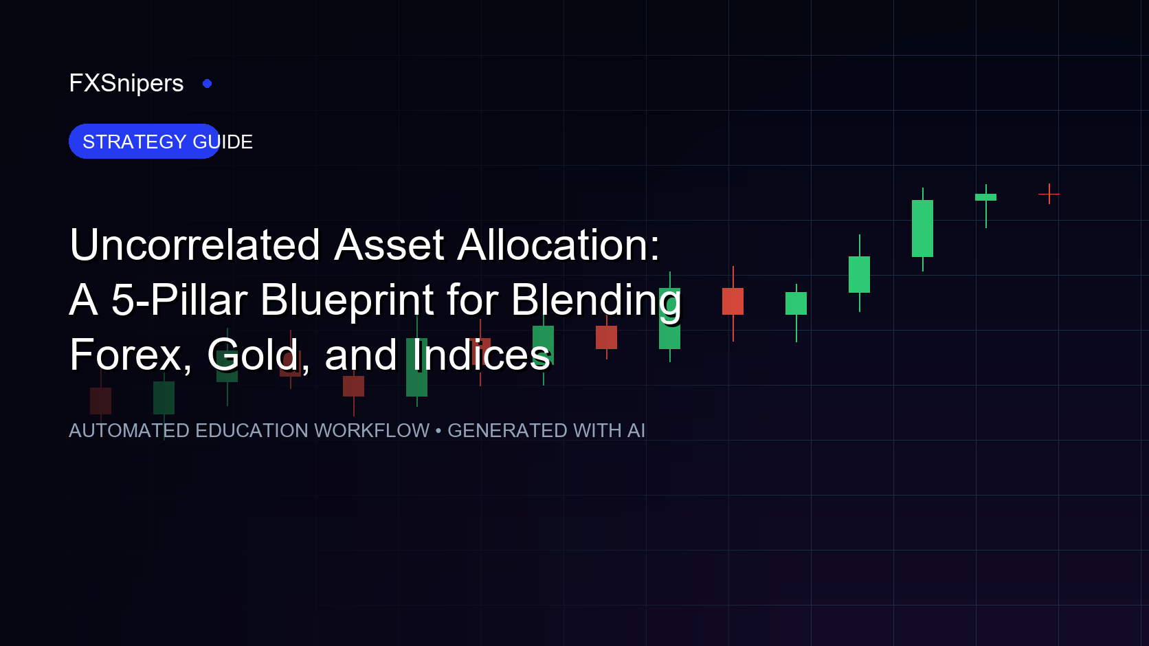 Uncorrelated Asset Allocation: A 5-Pillar Blueprint for Blending Forex, Gold, and Indices