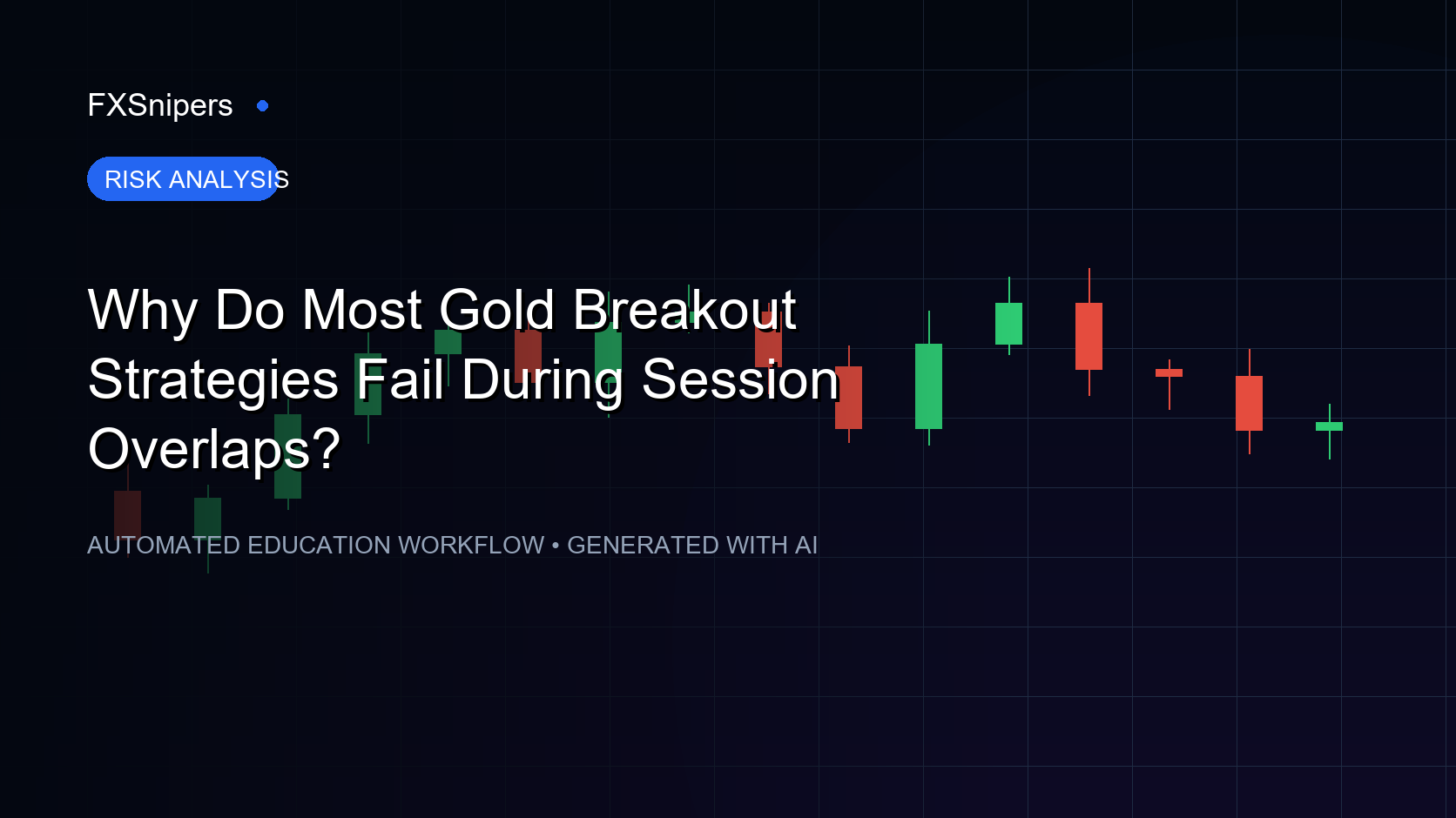 Why Do Most Gold Breakout Strategies Fail During Session Overlaps?