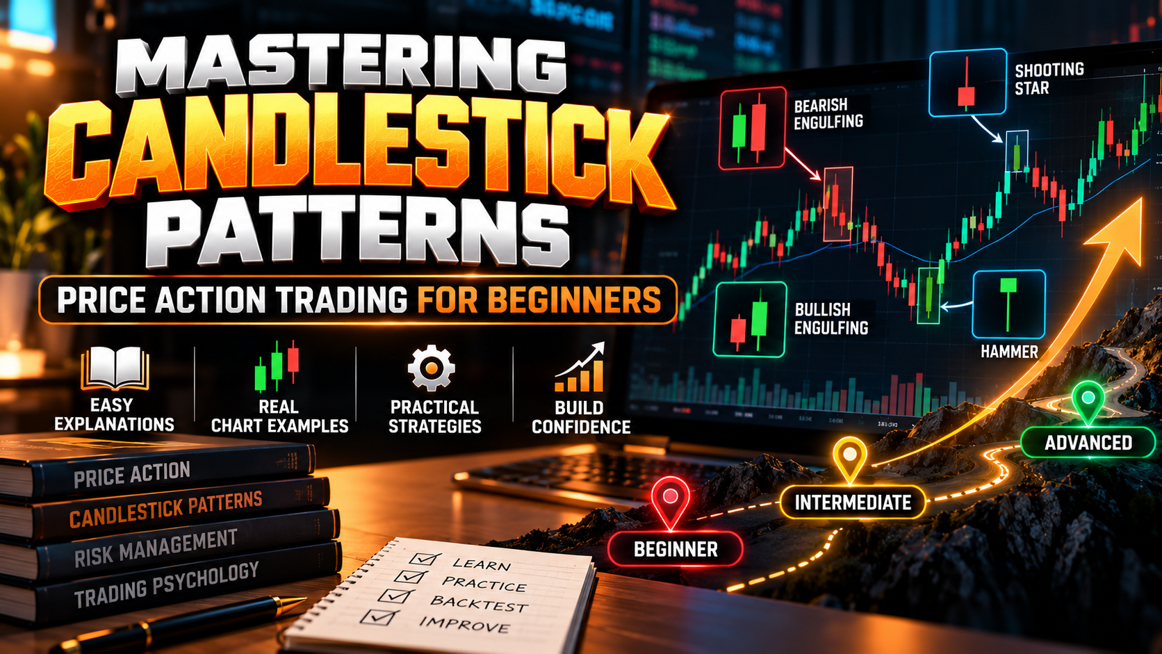 Mastering Candlestick Patterns: Price Action Trading for Beginners